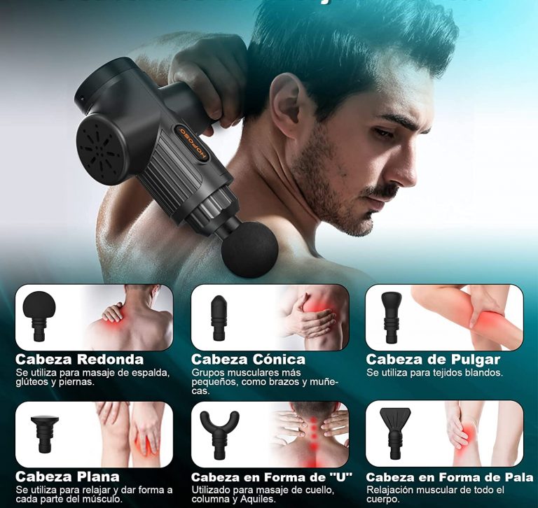 10 beneficios de usar un dispositivo de terapia con pistola de masaje
