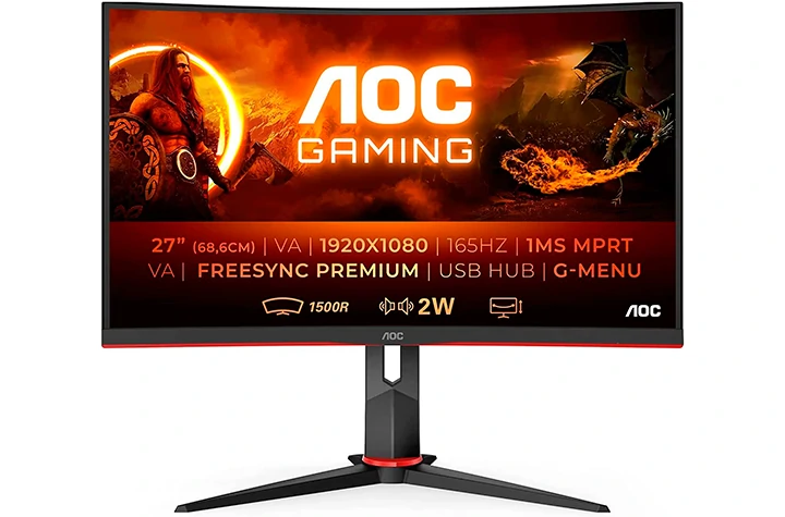 Revisión del monitor AOC Gaming C27G2U/BK- 27″